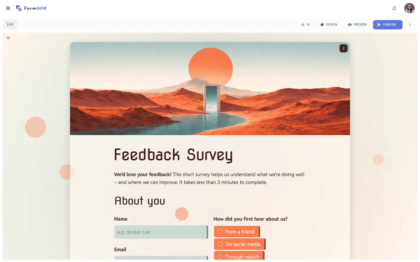 Best free Cognito Forms alternative FormGrid