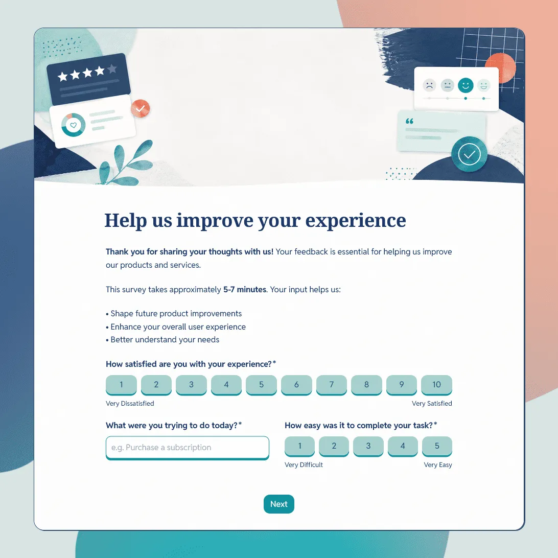 Customer Feedback Form Template