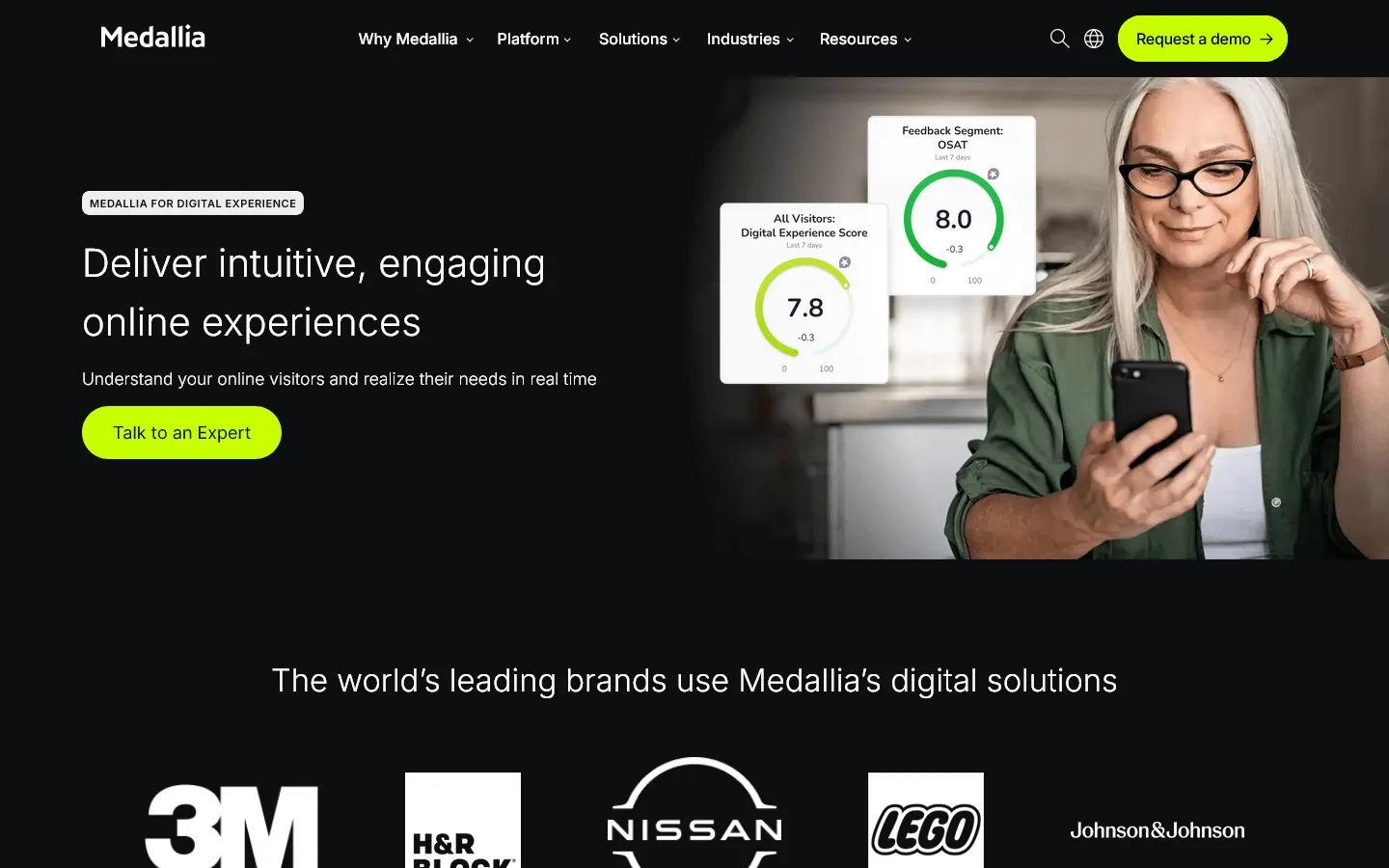 Customer satisfaction survey tool Medallia