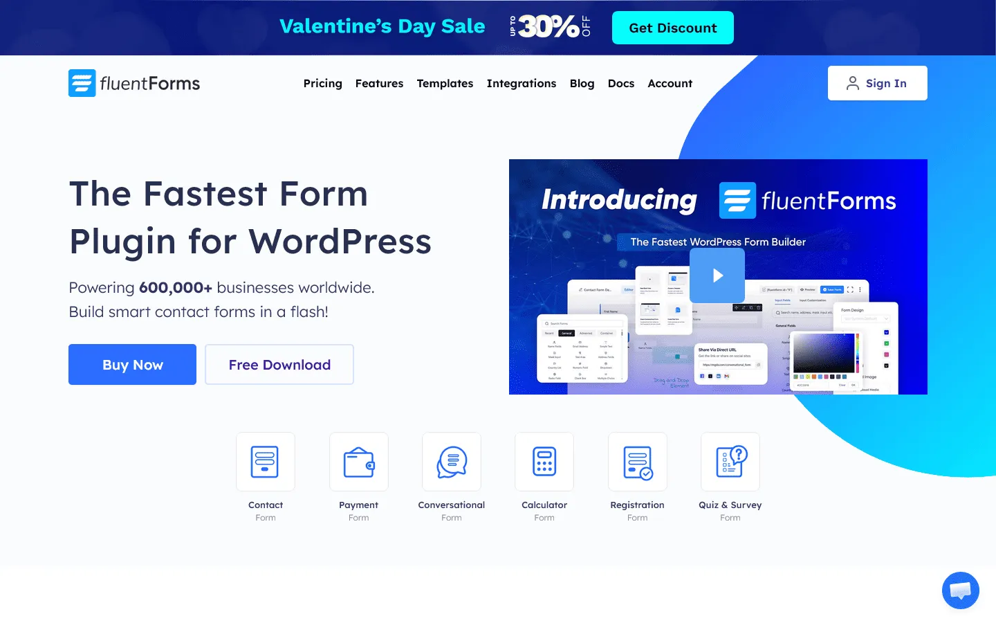 Gravity Forms alternative Fluent Forms