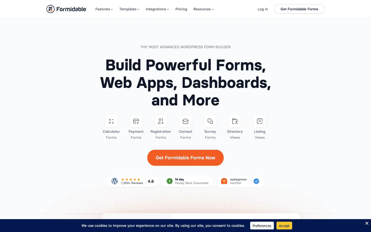 Gravity Forms alternative Formidable Forms