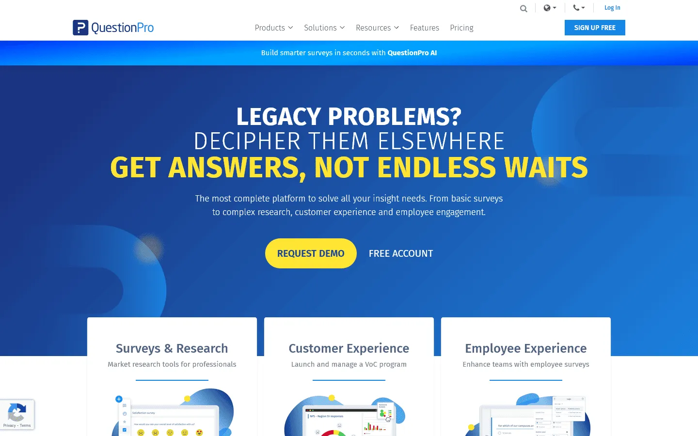 Qualaroo alternative QuestionPro