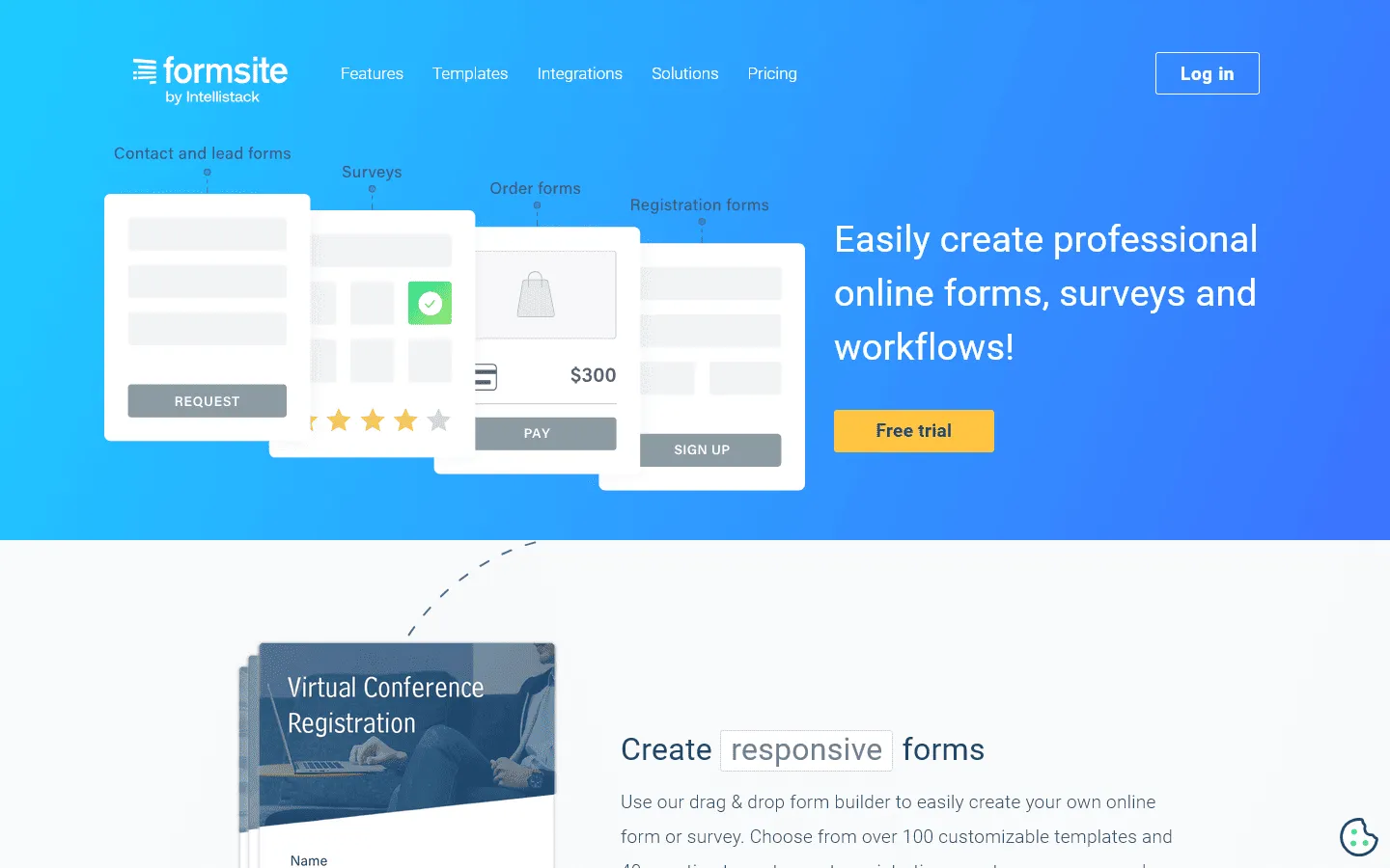 Wufoo alternative Formsite